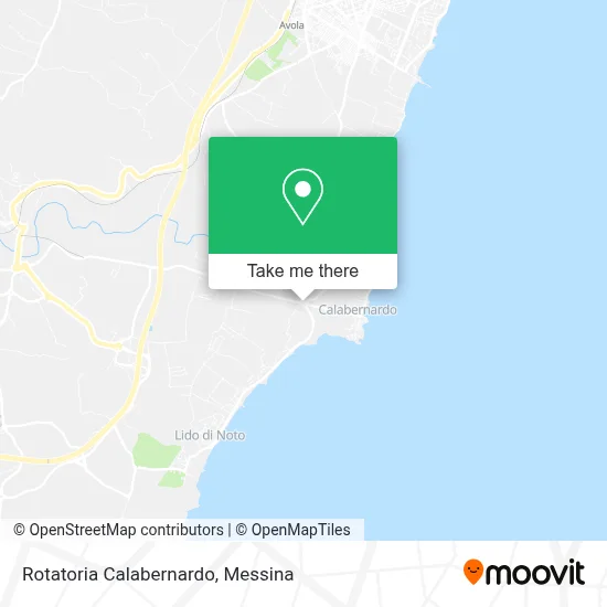 Rotatoria Calabernardo map