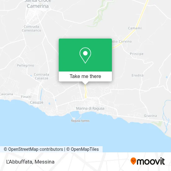L'Abbuffata map