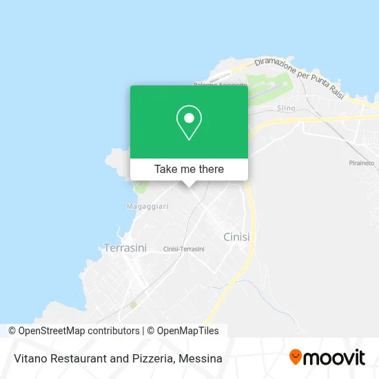 Vitano Restaurant and Pizzeria map