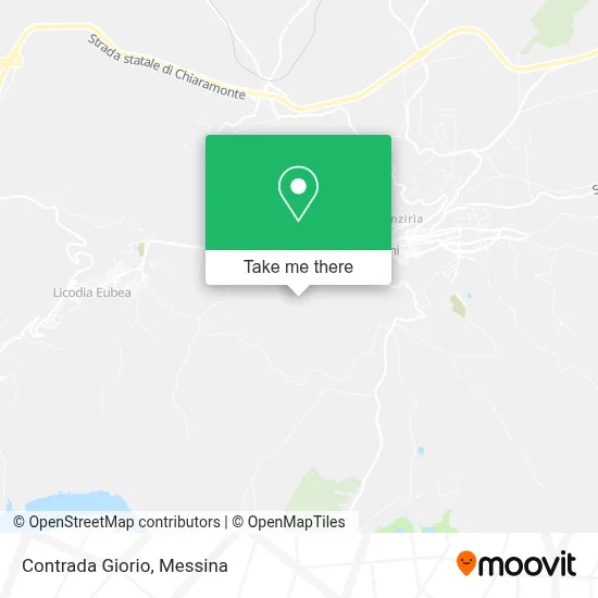 Contrada Giorio map