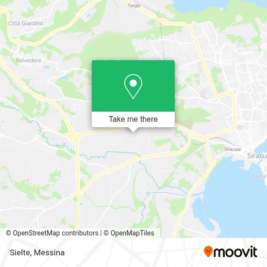 Sielte map