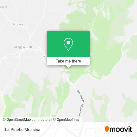 La Pineta map