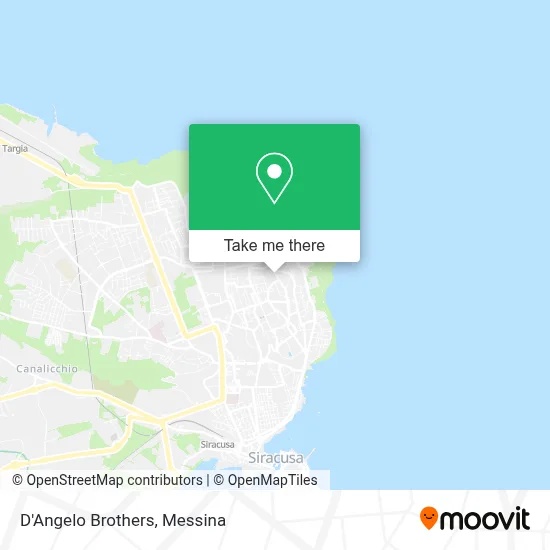 D'Angelo Brothers map