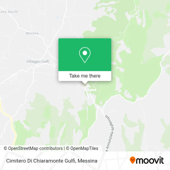 Cimitero Di Chiaramonte Gulfi map