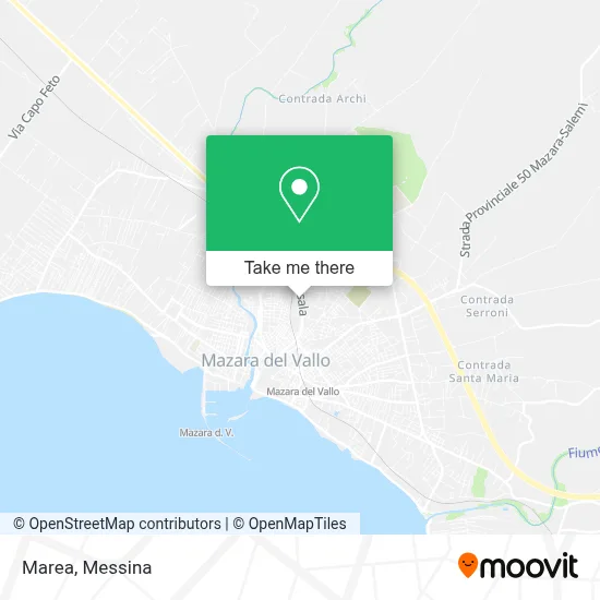 Marea map