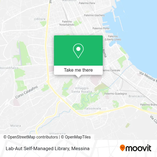 Lab-Aut Self-Managed Library map