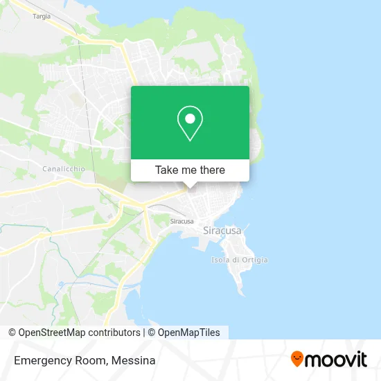Emergency Room map
