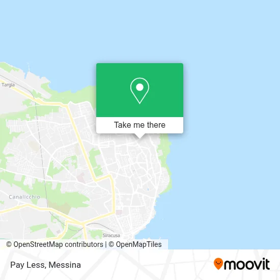 Pay Less map