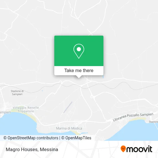 Magro Houses map