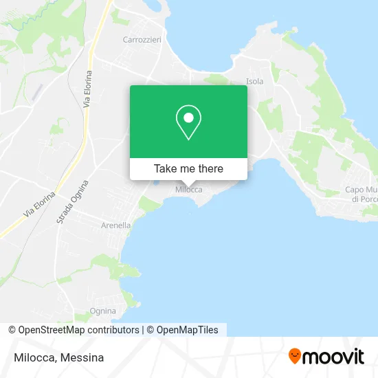 Milocca map