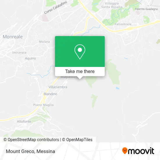 Mount Greco map