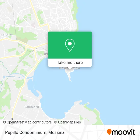 Pupillo Condominium map