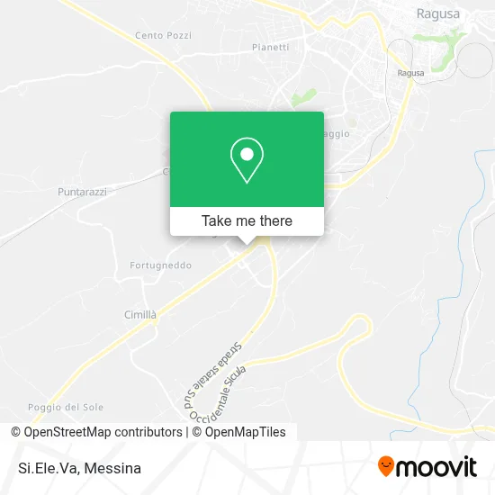 Si.Ele.Va map