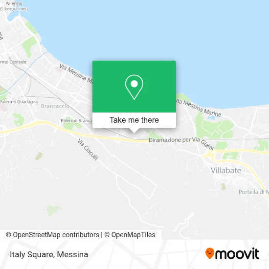 Italy Square map