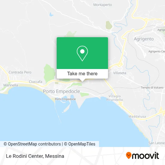 Le Rodini Center map