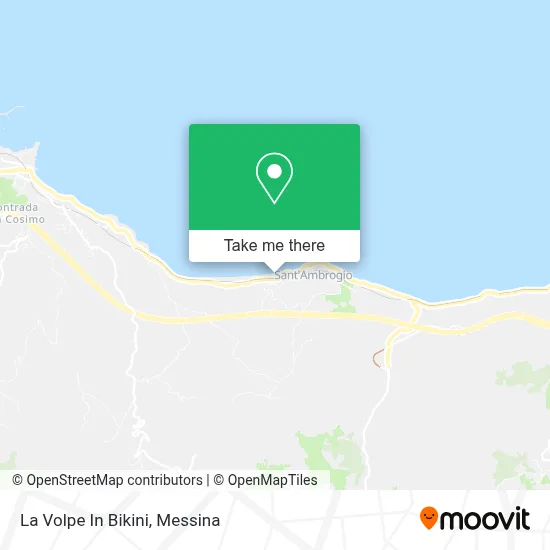 La Volpe In Bikini map