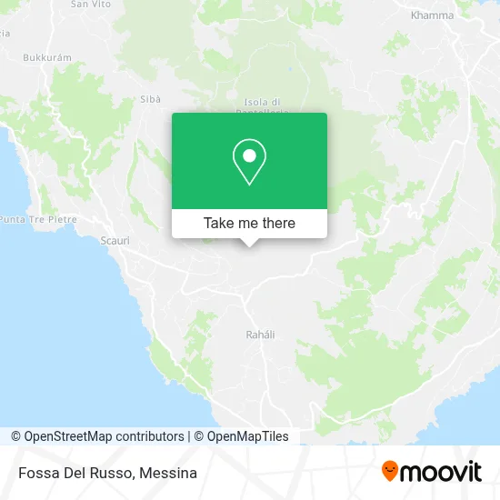 Fossa Del Russo map