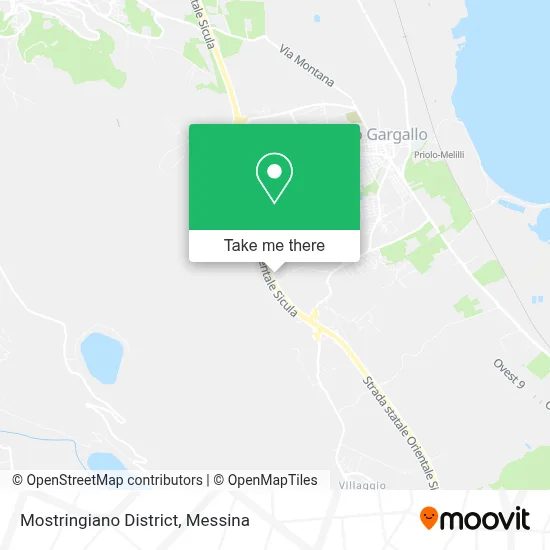 Mostringiano District map
