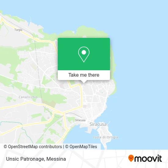 Unsic Patronage map
