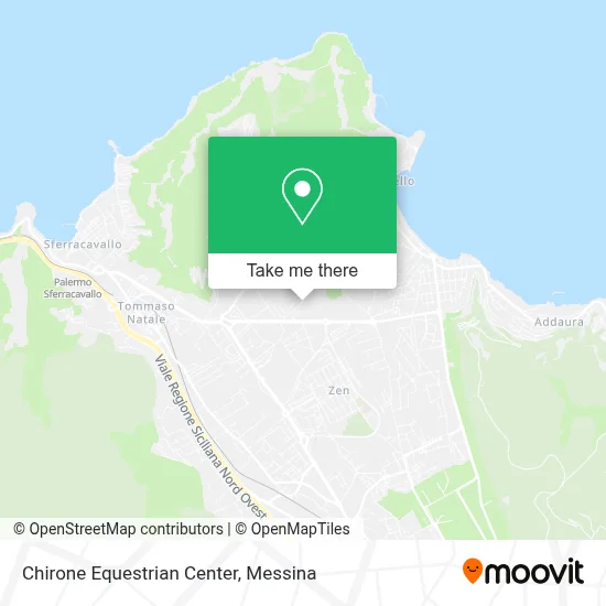 Chirone Equestrian Center map