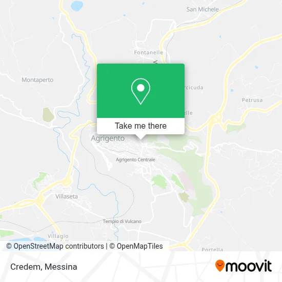 Credem map