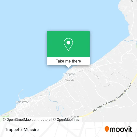 Trappeto map