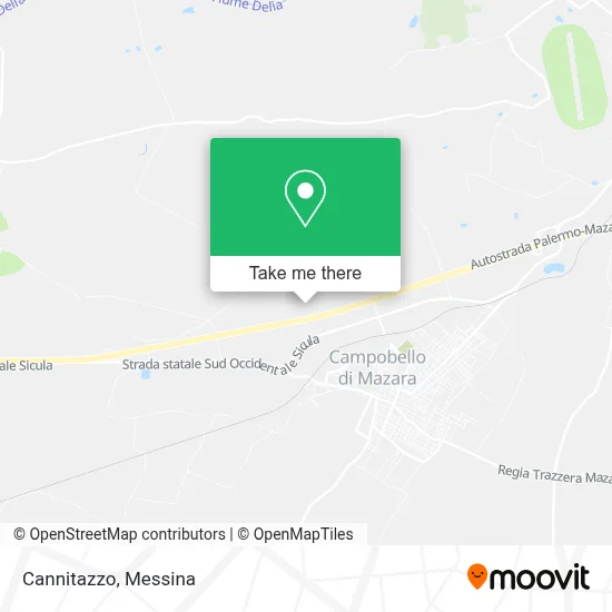Cannitazzo map