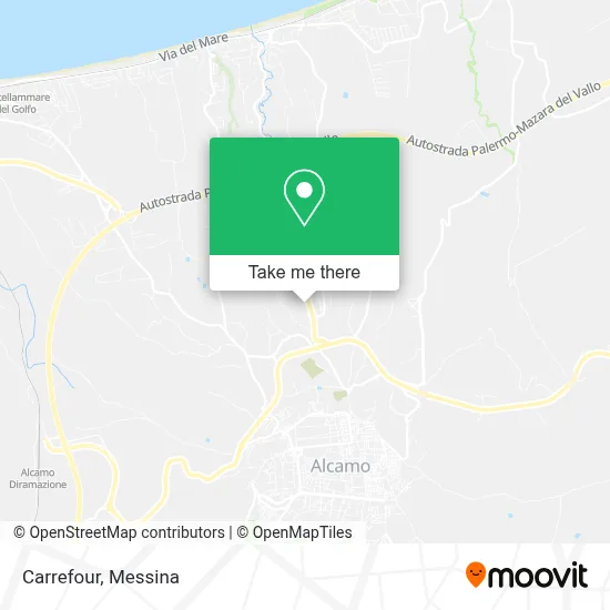 Carrefour map