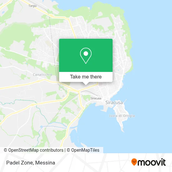 Padel Zone map