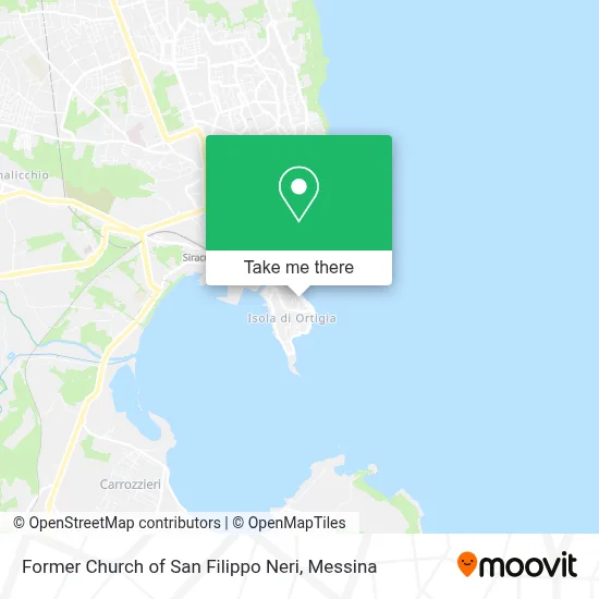 Former Church of San Filippo Neri map