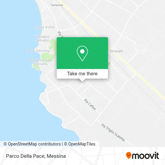 Parco Della Pace map