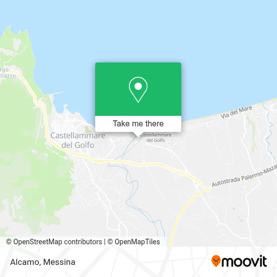 Alcamo map