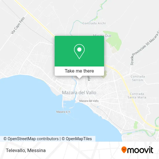 Televallo map