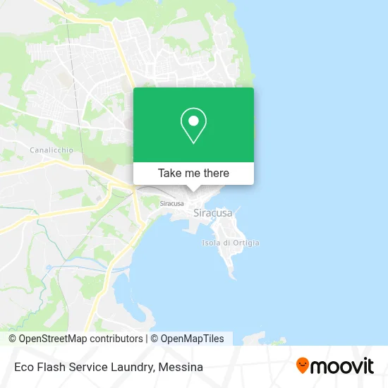 Eco Flash Service Laundry map