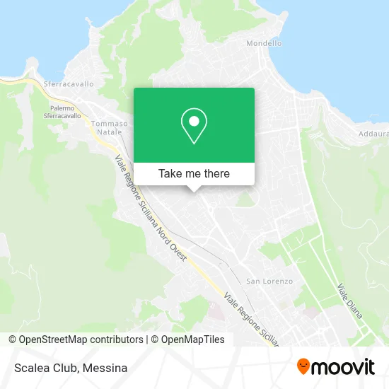 Scalea Club map