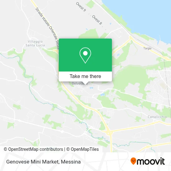 Genovese Mini Market map