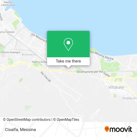 Cisalfa map