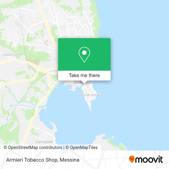 Armieri Tobacco Shop map