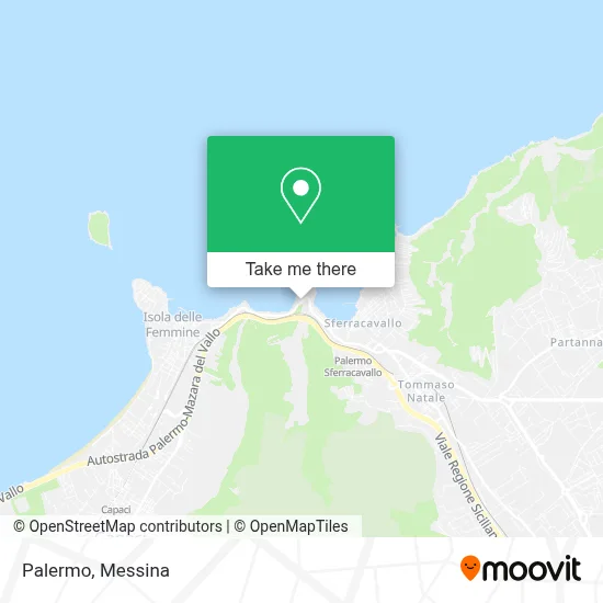 Palermo map