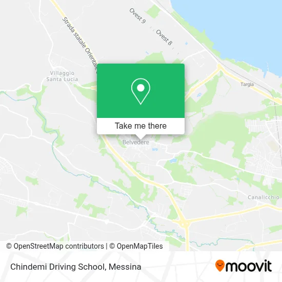 Chindemi Driving School map