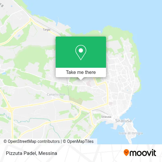 Pizzuta Padel map