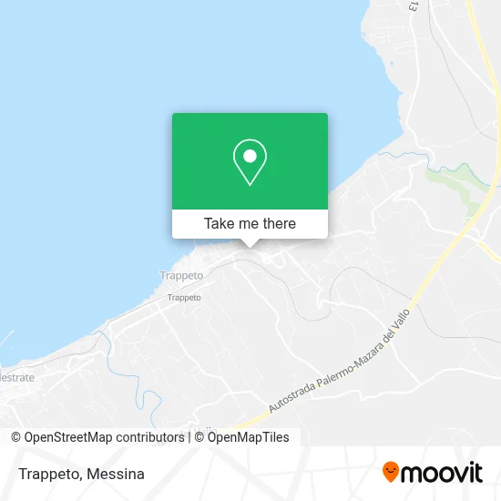 Trappeto map