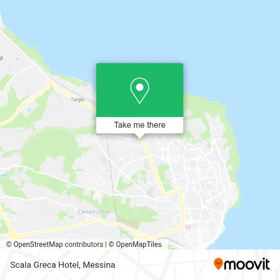 Scala Greca Hotel map