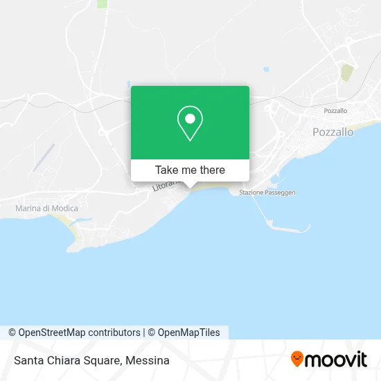 Santa Chiara Square map