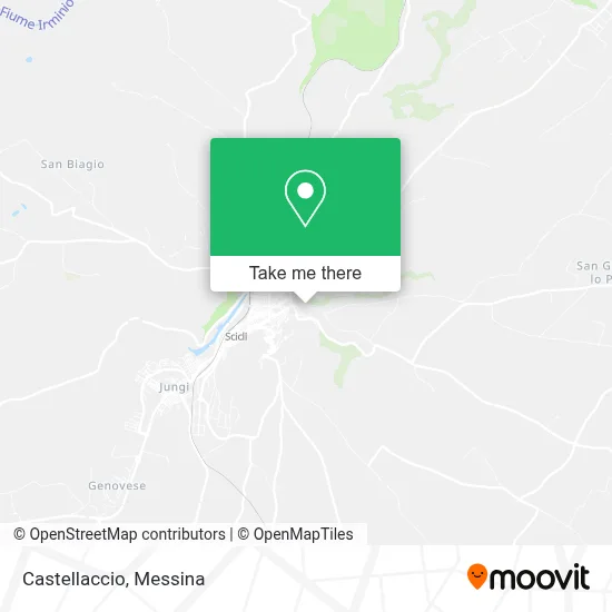 Castellaccio map