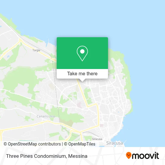 Three Pines Condominium map