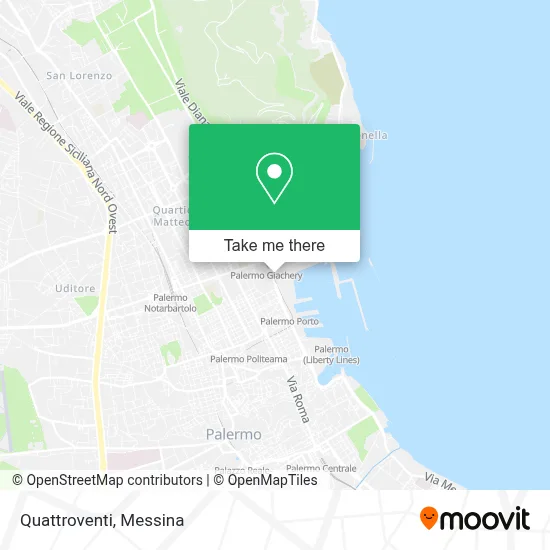 Quattroventi map