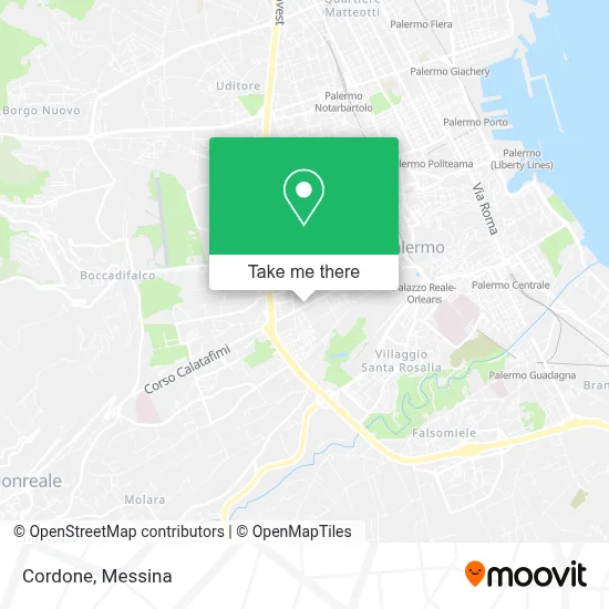 Cordone map