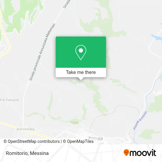 Romitorio map