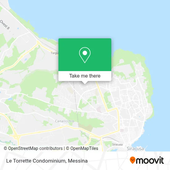 Le Torrette Condominium map